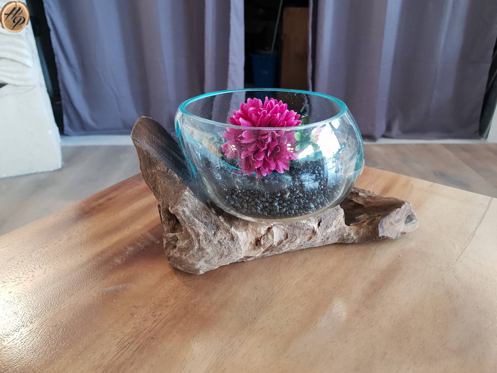 racine teck avec verre Montpellier 34