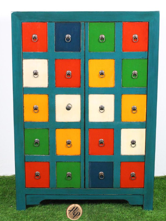 buffet traditionnel chinois multicolore maison d'hôte Paris 95