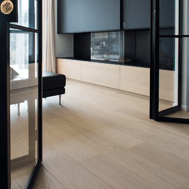 parquet chêne flottant huilé select chambre Look Unfinished boutique Montpellier 34