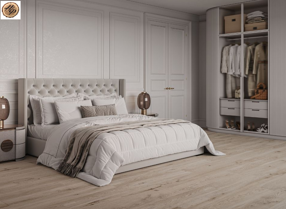 liège pour sol résistant à l'eau naturel parquet greyge cuisine Paris 75 Dakota Oak Greyge