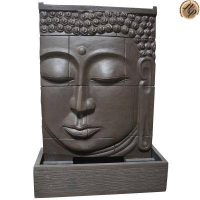 grande fontaine débordement visage bouddha noir restaurant Cannes 06