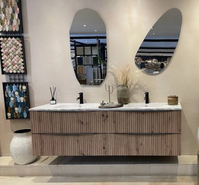 meuble salle de bain double vasques Lyon 69