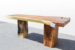 Table bois massive écologique contemporaine naturelle décoratrice Lille 59