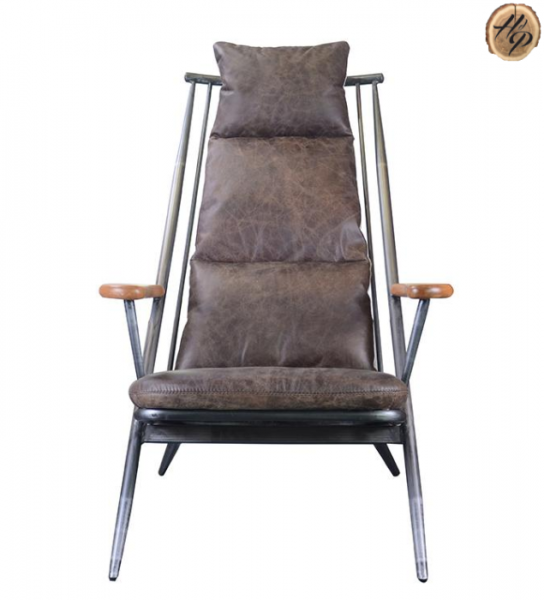 Fauteuil cuir véritable artisanal designer Aix-en-Provence 13