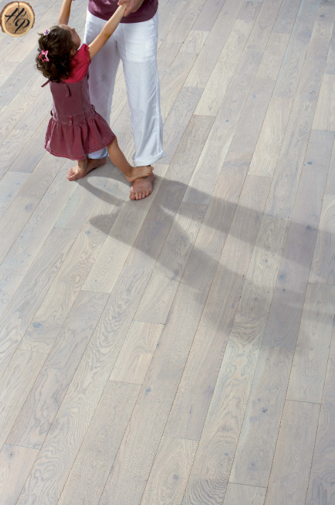 parquet gris huilé massif salon chambre 