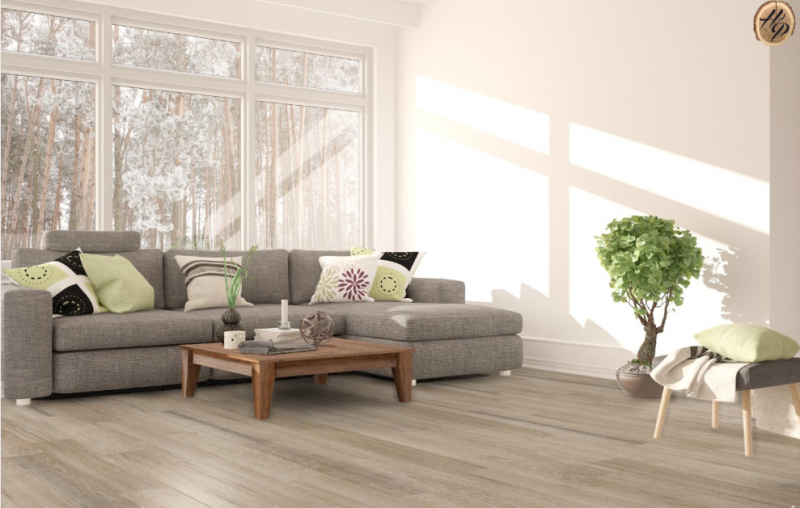 sol en liège imitation parquet énergie renouvelable pose flottante séjour Cotempo Loft Aix-en-Provence 13