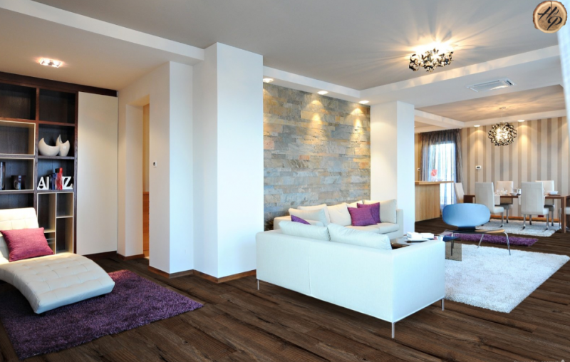 parquet rustique foncé vieilli hotels toute pièces même eau Indian eco-responsable Colmar 68