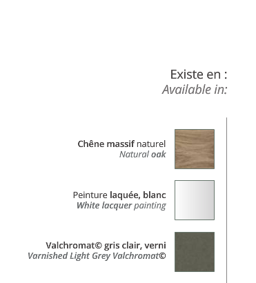 Meuble de salle de bains 2 tiroirs Jacou W10