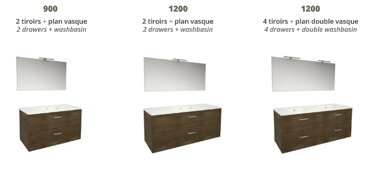 MOBILIER SALLE DE  BAINS SUSPENDU MARSEILLE 13