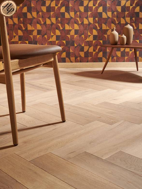 parquet baton rompu rustique naturel pose collée Marseille 13