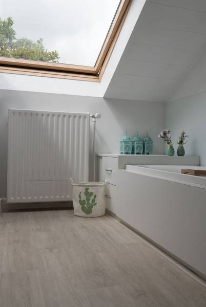 SOL SOUPLE VINYLE WATERPROOF SALLE DE BAIN CHÊNE CLAIR FROST DIJON 21